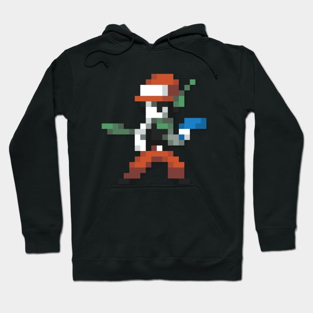 Quote low-res pixelart Hoodie by JinnPixel